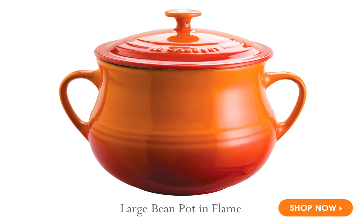 Le Creuset Large Bean Pot Flame 