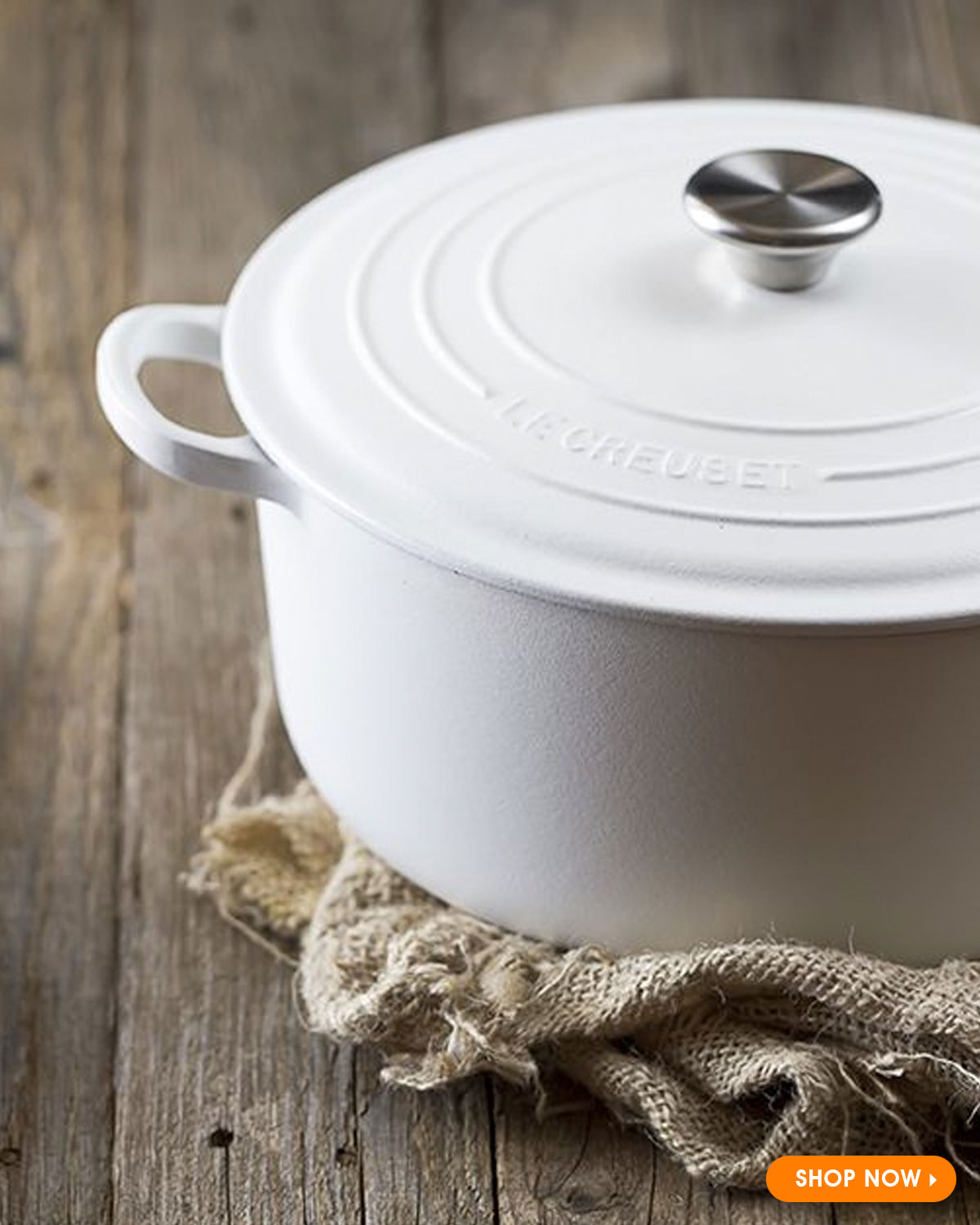 A match made in heaven: Le Creuset and Granny Goose