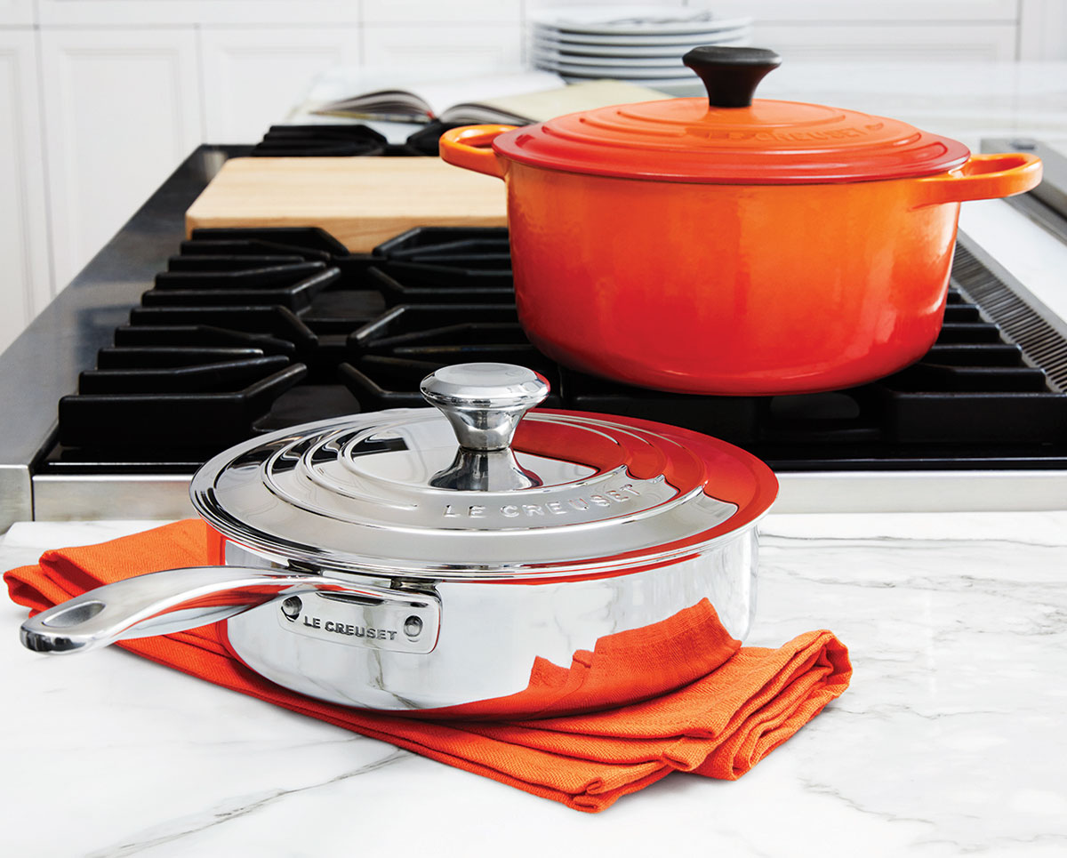 Le Creuset Cooking on Gas