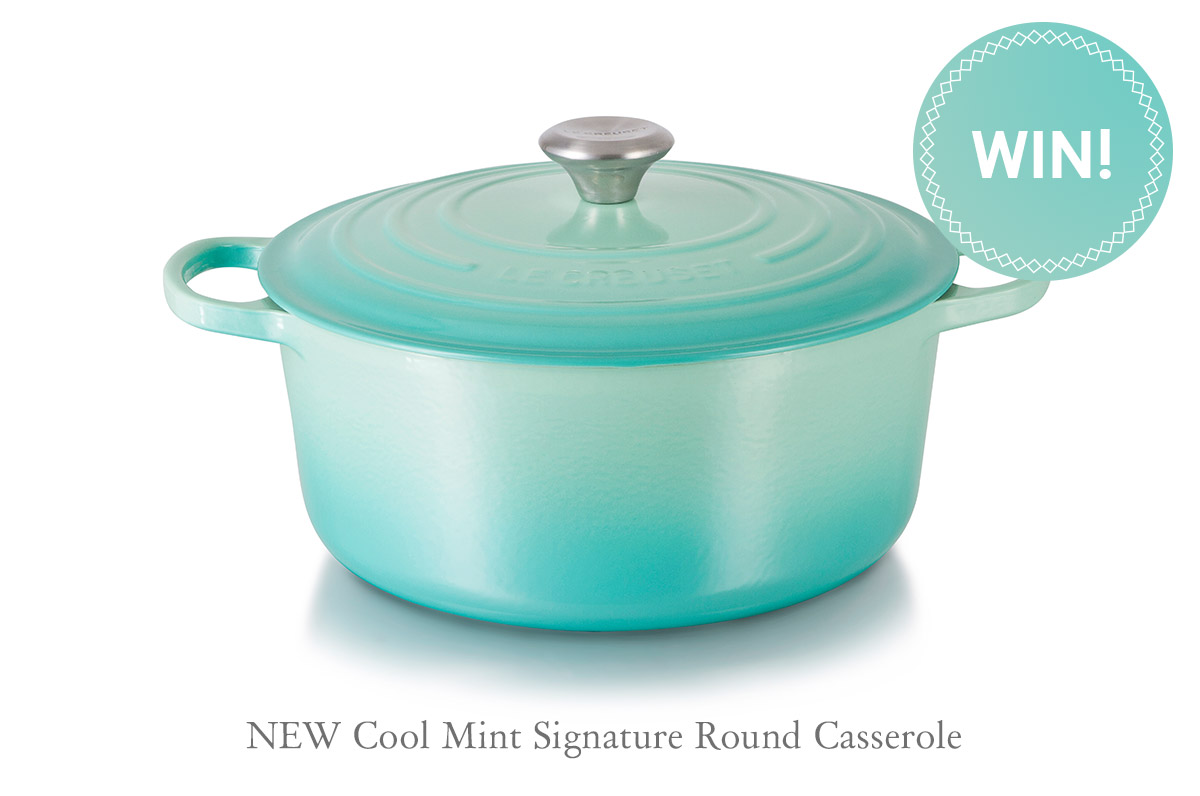 Le Creuset | [Competition Closed] Be the experience our refreshing new colour, Mint!