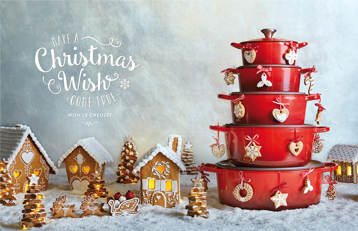 Le Creuset Make a Christmas Wish come true with Le Creuset