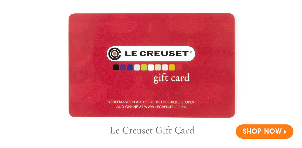 Le Creuset | Give the Gift of Choice with a Le Creuset Gift Card