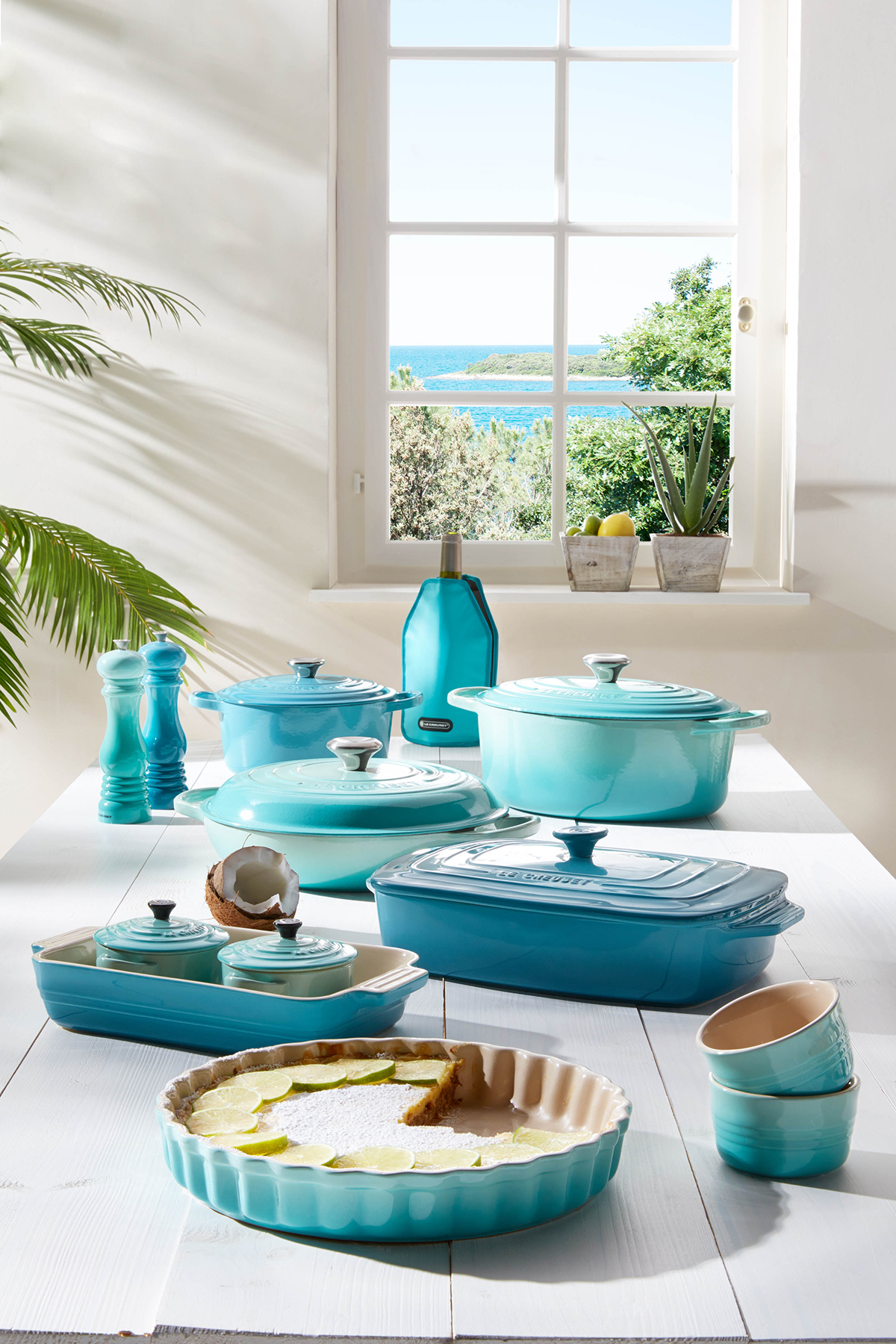 Le Creuset Rainbow Kitchens Colourful Inspiration from