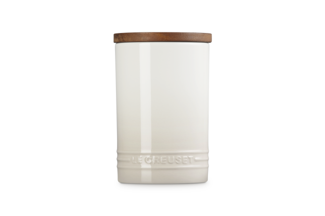 Signature 770ml Storage Jar with Wooden LidMeringue image number 3