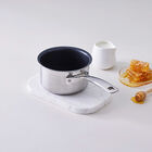 3-ply Stainless Steel Non-Stick Milk Pan image number 6