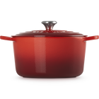 Cast Iron Signature Deep Round CasseroleCerise image number 3