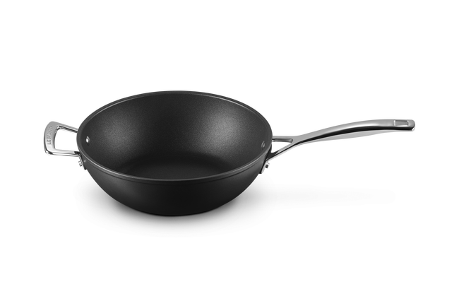 Le Creuset Toughened Non-Stick Stir-Fry Pan with Helper Handle 26cm image number 3