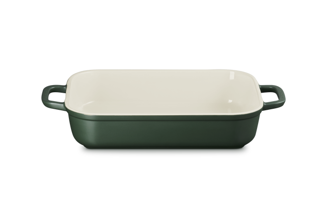 Le Creuset Stoneware Coupe Rectangular Dish 31cm For&ecirc;t image number 1