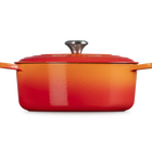 Cast Iron Signature Oval CasseroleFlame image number 3