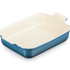 Le Creuset Stoneware Rectangular Dish Heritage 32cm Deep TealDeep Teal image number 5