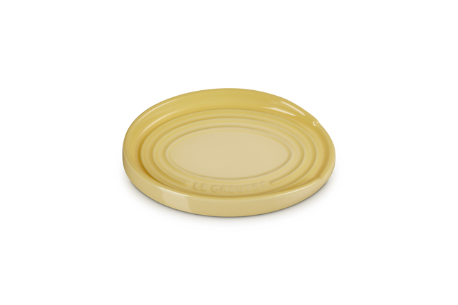 Stoneware Oval Spoon RestChamomile image number 1