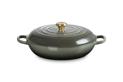 Cast Iron Signature Shallow Casserole