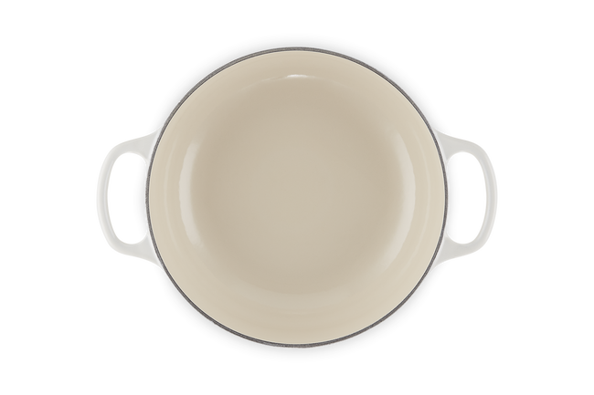 Le Creuset Cast Iron Signature Sauteuse 24cm MeringueMeringue image number 5