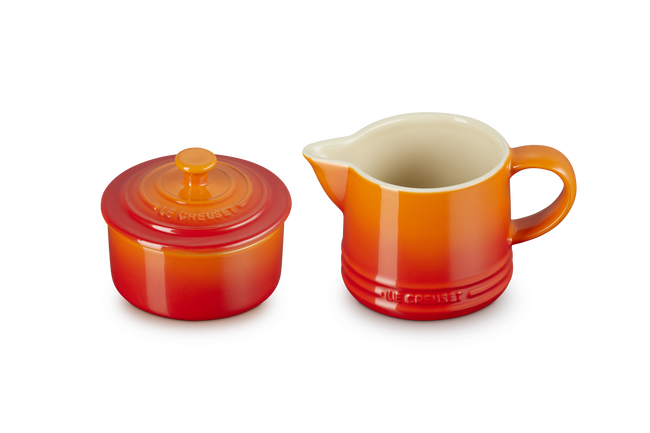 Stoneware Signature Milk & Sugar SetFlame image number 4
