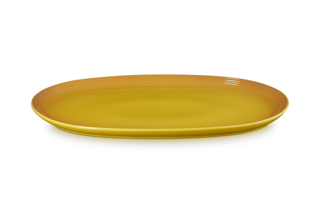 Stoneware Coupe Serving PlatterNectar image number 1
