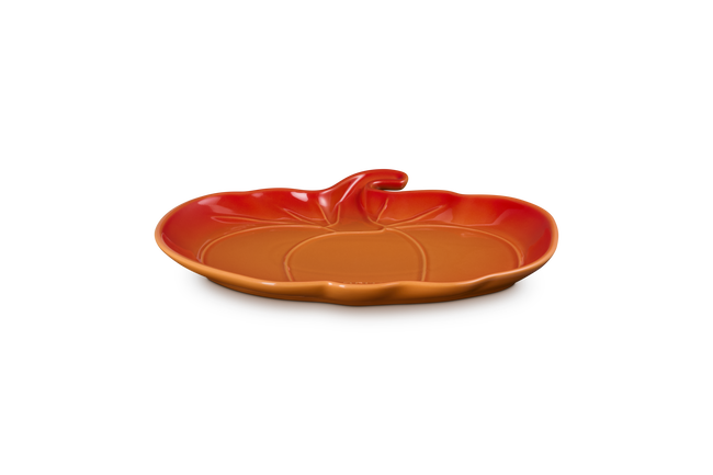 Le Creuset Stoneware Pumpkin Plate 25cm image number 1