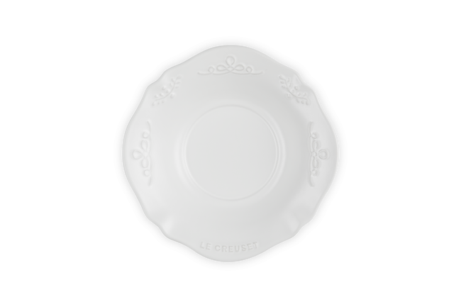 Le Creuset Stoneware Eternity Lace Dish Border Relief 20cm image number 3