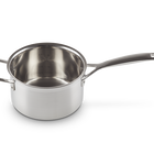 3-ply Stainless Steel Saucepan with Lid & Helper Handle image number 7
