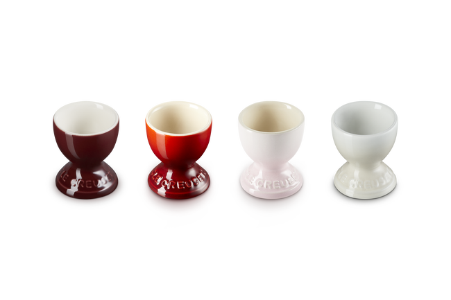 Stoneware Petits Fours Set of 4 Egg Cups image number 4