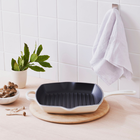 Le Creuset Cast Iron Signature Square Skillet Grill 26cm MeringueMeringue image number 4