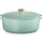 Cast Iron Signature Oval CasseroleSage image number 1