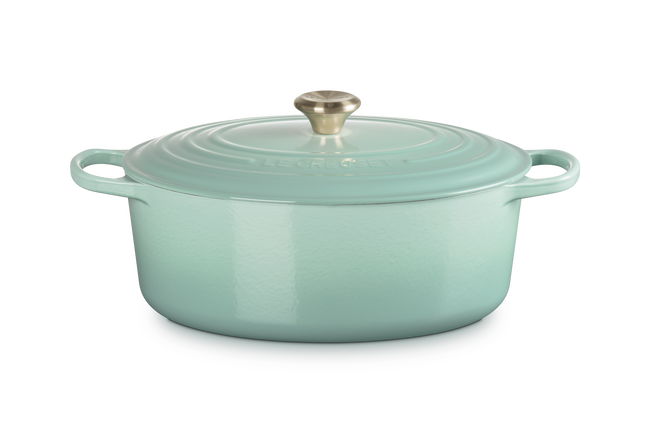 Cast Iron Signature Oval CasseroleSage image number 1