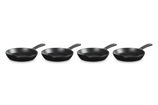 Gourmet Set of 4 Mini Skillets image number 1