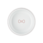 Pet Bowl with Bone DecalCarmin image number 4