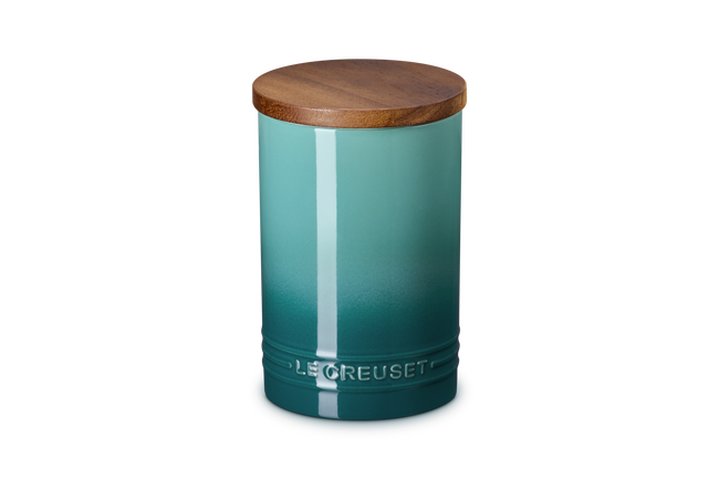 Le Creuset Signature Storage Jar with Wooden Lid 770ml RivieraRiviera image number 1