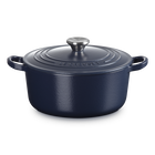 Round Cocotte 22cm NavyNavy image number 1