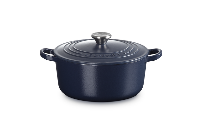 Round Cocotte 22cm NavyNavy image number 1