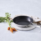 3-ply Stainless Steel Non-Stick Frying Pan image number 2