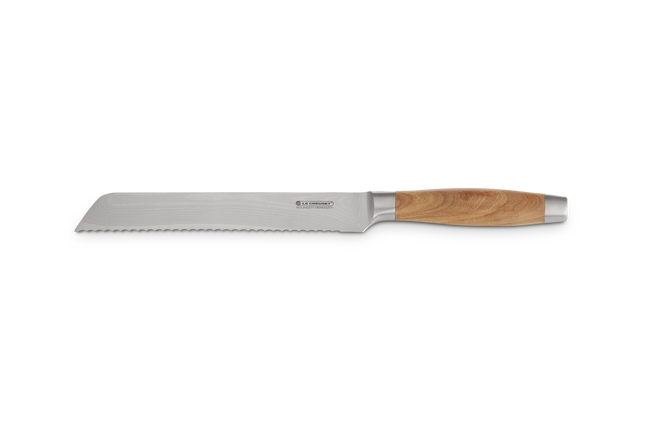 Bread Knife with Olive Wood Handle image number 3