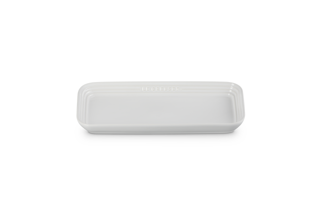 Stoneware Manila Rectangular PlateWhite image number 3