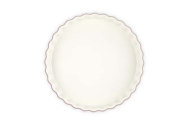 Stoneware Fluted Flan Dish image number 4