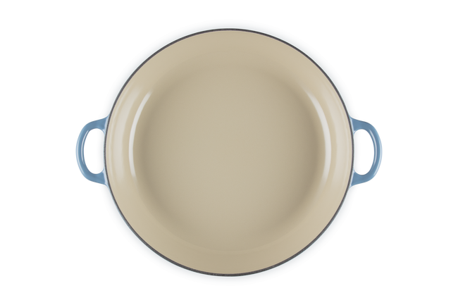 Le Creuset Cast Iron Classic Shallow CasseroleMarine image number 4