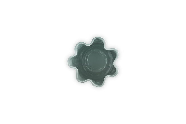 Stoneware Iris VaseSea Salt image number 4