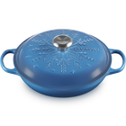 Cast Iron Snowflake Shallow CasseroleMarseille image number 3