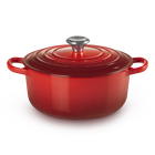 Cast Iron Signature Round CasseroleCerise image number 1