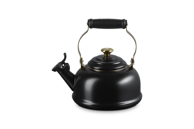Whistling Teakettle with Gold Knob