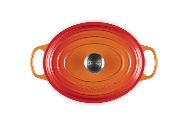 Cast Iron Signature Oval CasseroleFlame image number 4