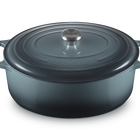 Cast Iron Signature Oval CasseroleOcean image number 2