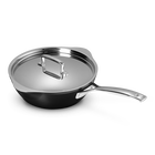 Toughened Non-Stick Chef's Pan with Pouring Spouts image number 8