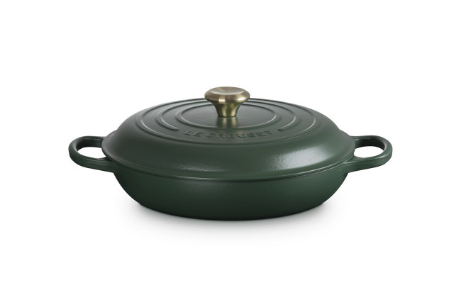 Le Creuset Cast Iron Signature Shallow Casserole For&ecirc;tFor&ecirc;t image number 1