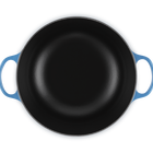 Le Creuset Cast Iron Signature Soup Pot 26cm Azure BlueAzure Blue image number 5