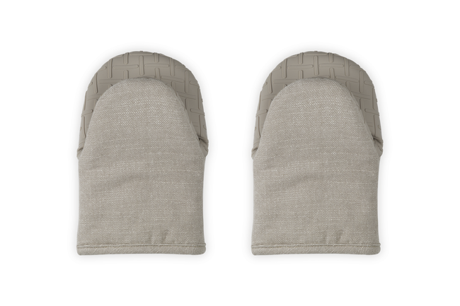 Set of 2 Mini Oven MittsSable image number 2