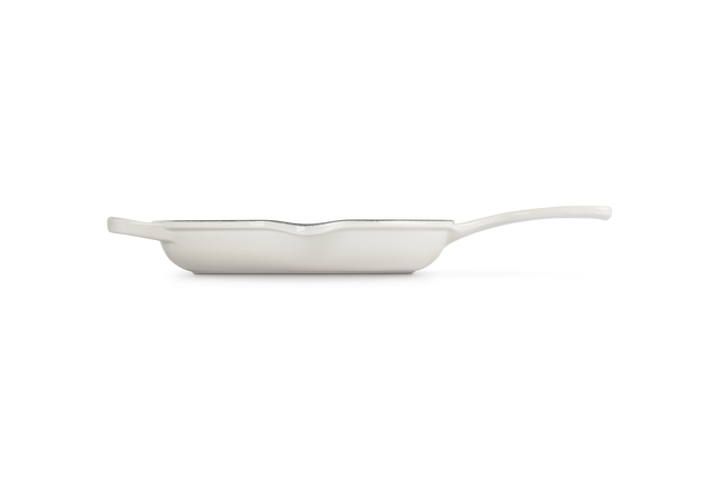 Le Creuset Cast Iron Signature Skillet 23cm MeringueMeringue image number 3