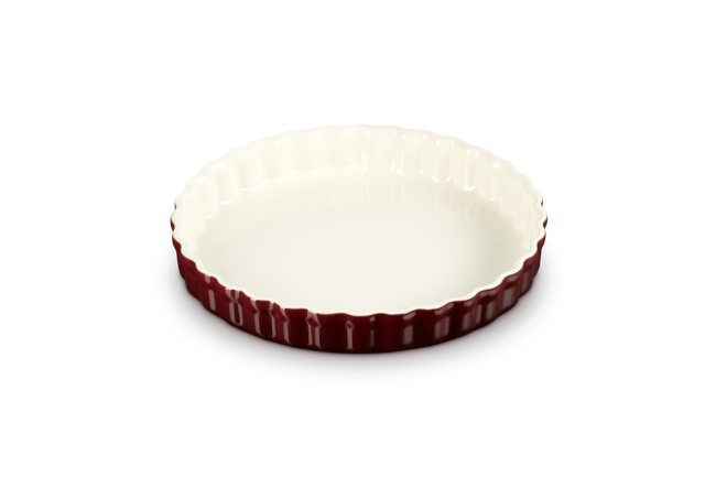 Stoneware Fluted Flan Dish image number 2