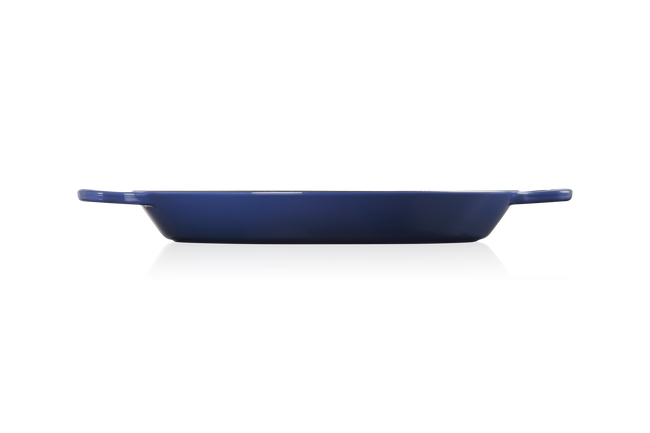 Le Creuset Cast Iron Classic Paella Pan 34cm CobaltCobalt image number 3