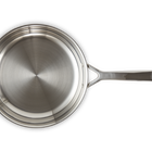 3-ply Stainless Steel Uncoated Frying Pan image number 4